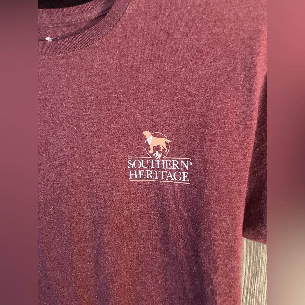Southern Heritage size medium maroon southern girl short sleeve tshirt - Picture 3 of 6